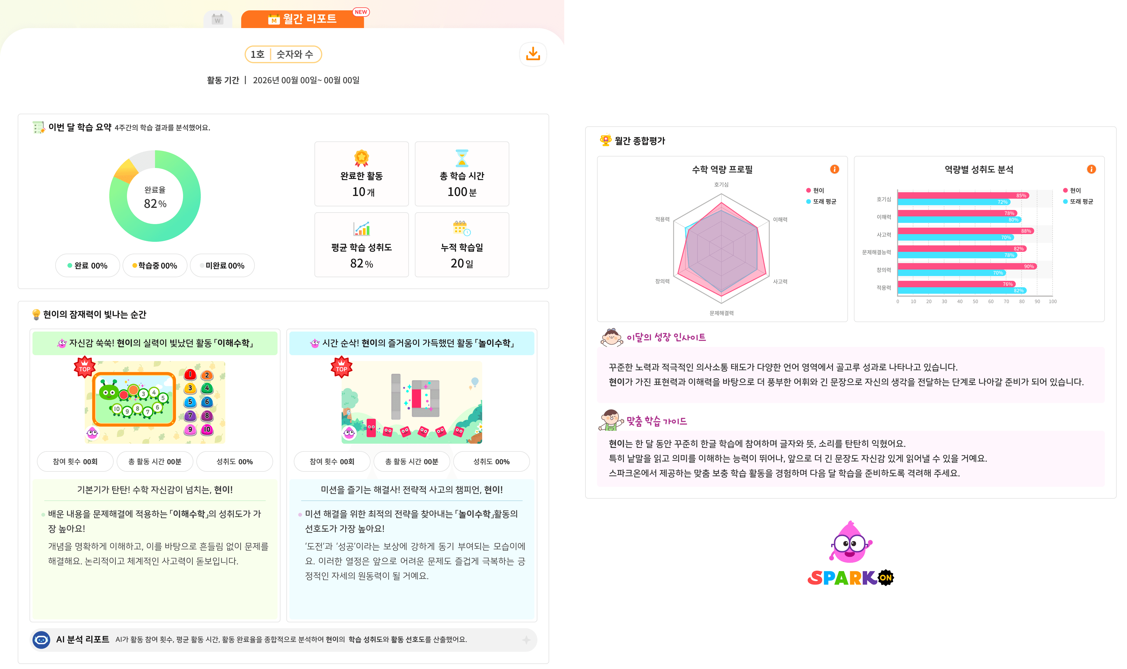 교사용 활동 현황