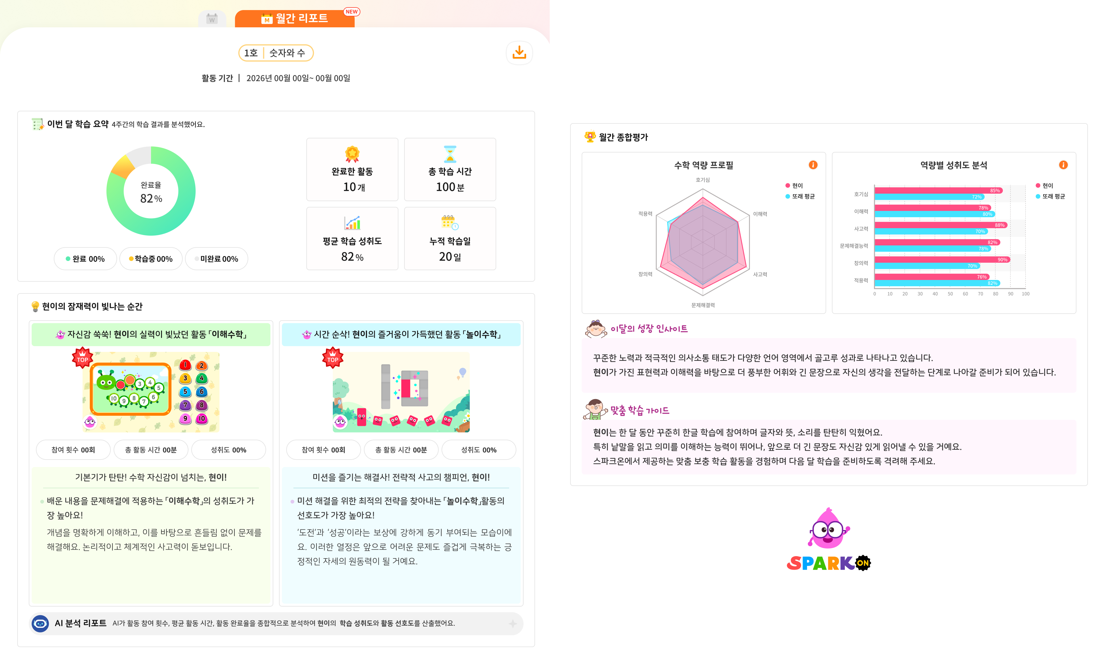 주간 학습 리포트
