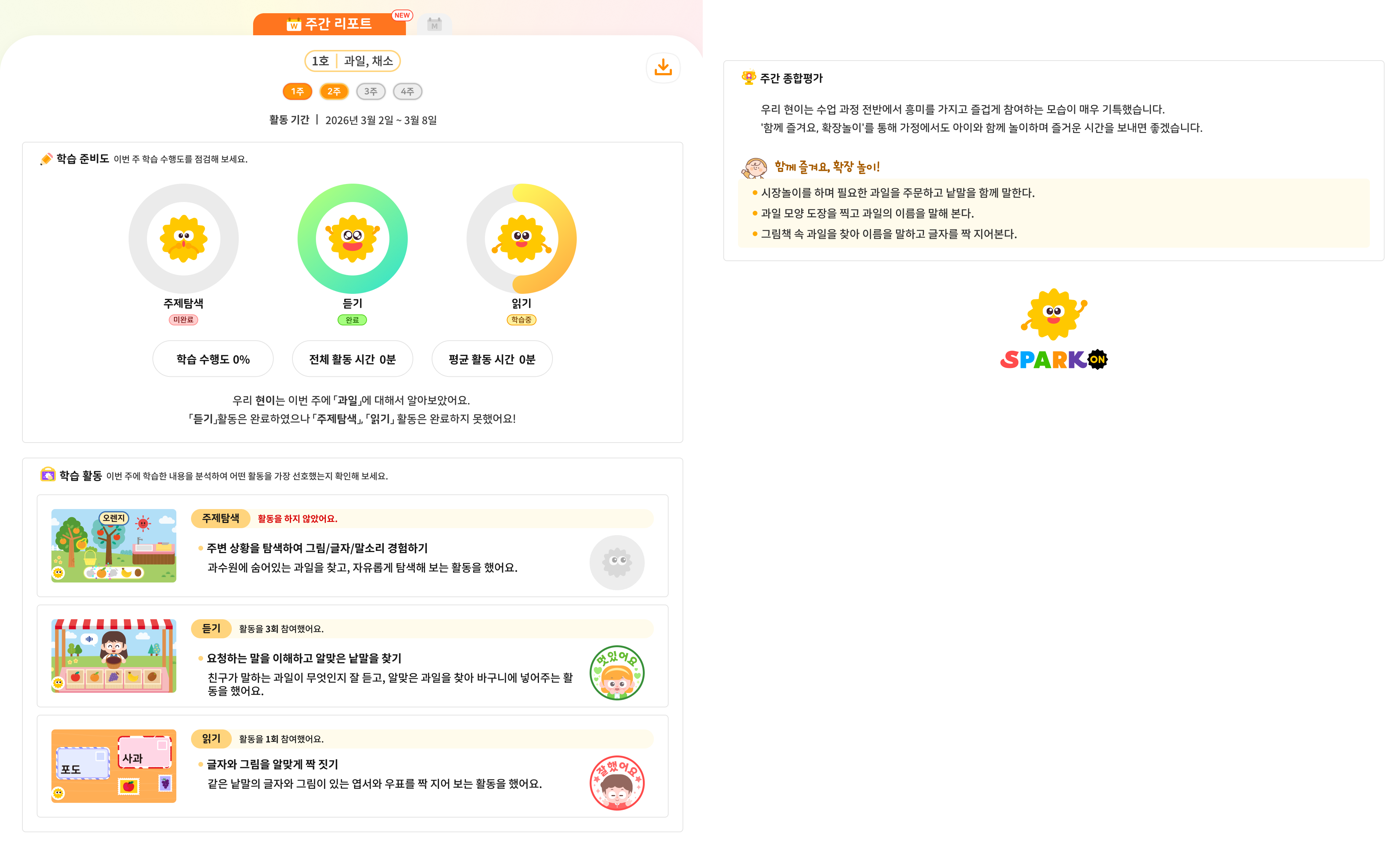 월간 학습 리포트